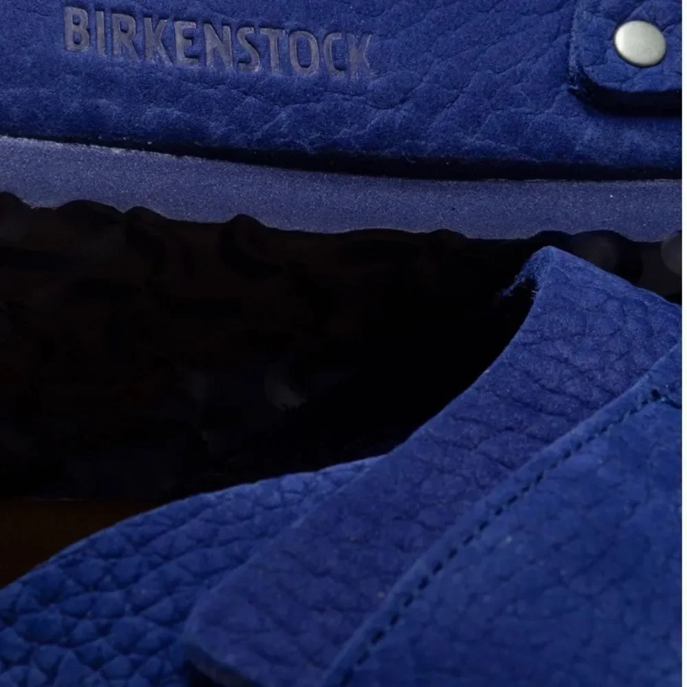 BIRKENSTOCK KYOTO NU DESERT BUCK Size EU 46 Royal Blue